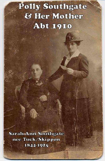 Polly Southgate and Sarah Ann Tuck